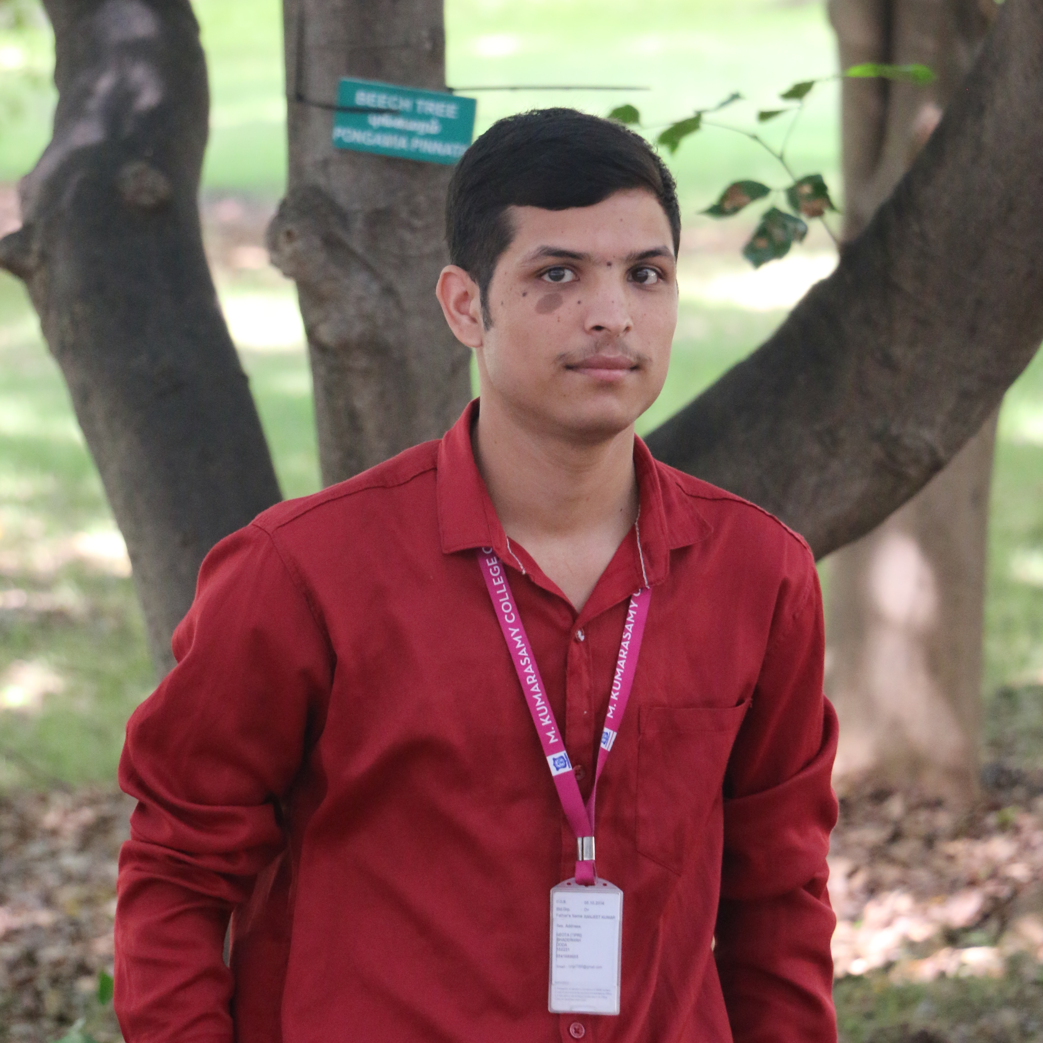 Portrait of Rahul Kumar